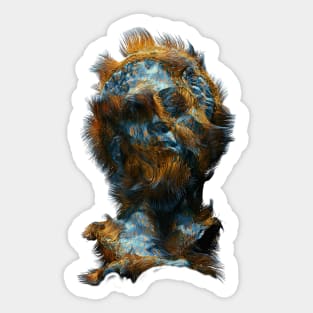 CORAL SCULPTURE Sticker